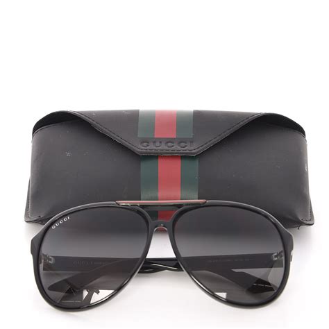 gucci glasses aviator|gucci unisex aviator sunglasses.